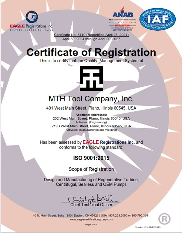 ISO 9001:2015 Certification