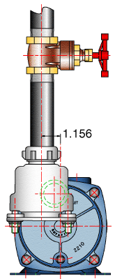 MTH Pump with an Offset Strainer