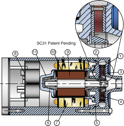 SC31 Sectional Drawing